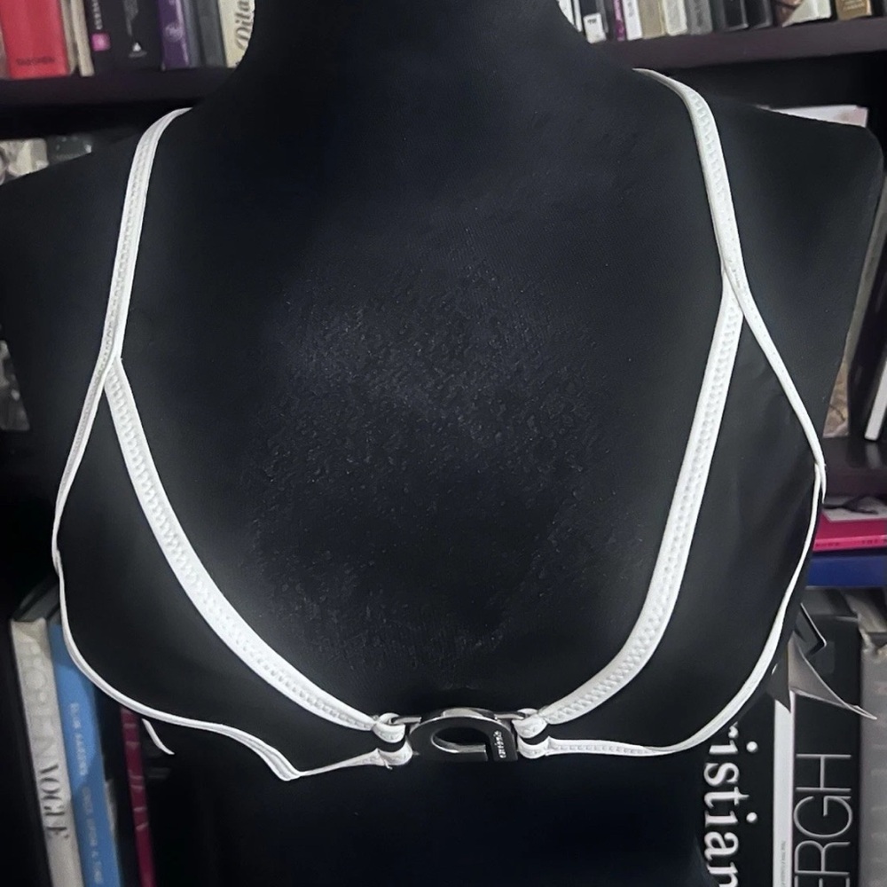 Speedo Black and White Bra